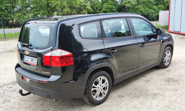 Chevrolet Orlando cena 25950 przebieg: 173000, rok produkcji 2011 z Poniatowa małe 562